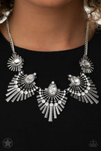 Load image into Gallery viewer, Miss YOU-niverse - Silver - Paparazzi Blockbuster Necklace