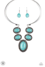 Load image into Gallery viewer, River Ride - Blue - Blockbuster Necklace