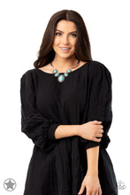 Load image into Gallery viewer, River Ride - Blue - Blockbuster Necklace