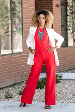 Load image into Gallery viewer, A sassy curtain of mismatched gunmetal chains tapers from the bottom of a dramatic row of glassy white rhinestones that have been delicately fastened to an edgy row of flattened gunmetal chain. The exaggerated fringe cascades down the chest, resulting in a dauntless attitude that demands attention with every swish of the fearless fringe. Features an adjustable clasp closure.