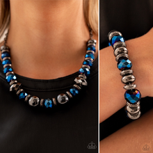 Load image into Gallery viewer, Interstellar Influencer & Power Pose - Blue - 2 Piece SET