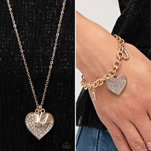 Load image into Gallery viewer, Letters of Love & Declaration of Love - Gold 2-Piece SET