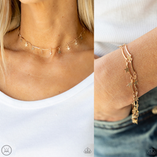 Load image into Gallery viewer, Little Miss Americana & Party in the USA - Gold 2-Piece SET