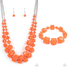 Load image into Gallery viewer, Summer Excursion & Trendsetting Tourist - Orange 2-Piece SET