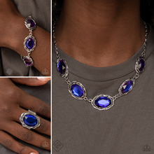 Load image into Gallery viewer, Regal Renaissance & Royal Regalia - Multi-Iridescent Purple 2-Piece SET