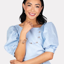 Load image into Gallery viewer, Interstellar Illusions & Optical Auras - Multi-Iridescent Orange 2-Piece SET