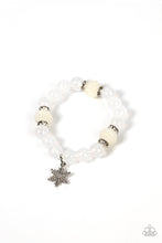Load image into Gallery viewer, Starlet Shimmer Winter White Snowflake Bracelet ♥ Starlet Shimmer Bracelets ♥