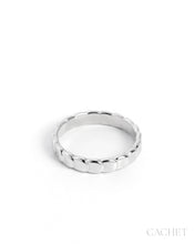 Load image into Gallery viewer, Intelligente  - Size 7 -  Rhodium Plated
