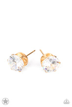 Load image into Gallery viewer, Just In TIMELESS - Gold - Paparazzi Blockbuster Earrings
