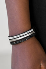 Load image into Gallery viewer, I Mean Business - Black - Paparazzi Wrap Bracelet
