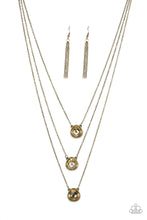 Load image into Gallery viewer, Once In A MILLIONAIRE - Brass - Paparazzi Necklace
