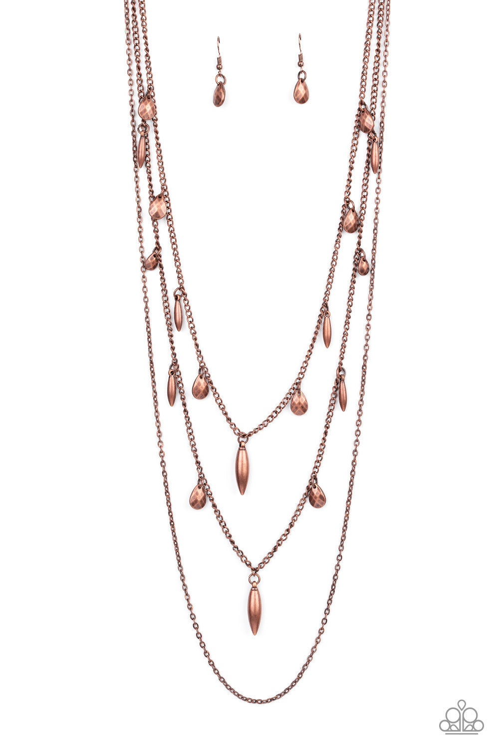 Dreamy Decorum - Multi Necklace - Life Of The Party Exclusive - Chic J