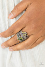 Load image into Gallery viewer, Fire and Ice - Green - Paparazzi Ring
