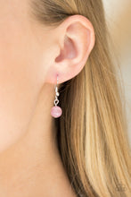 Load image into Gallery viewer, Teardrop Tranquility - Pink Necklace

