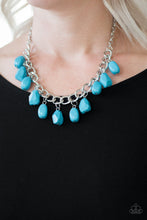 Load image into Gallery viewer, Take The COLOR Wheel! - Blue Necklace
