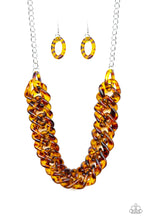 Load image into Gallery viewer, Comin In HAUTE - Brown - Paparazzi Necklace
