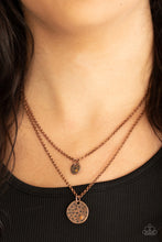 Load image into Gallery viewer, Modern Minimalist - Copper - Paparazzi Necklace
