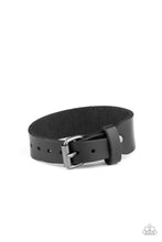 Load image into Gallery viewer, Tougher Than Leather - Black - Paparazzi Bracelet
