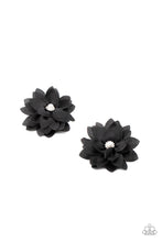 Load image into Gallery viewer, Things That Go BLOOM! - Black - Paparazzi Hair Barrettes
