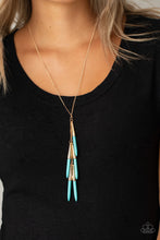 Load image into Gallery viewer, PRIMITIVE and Proper - Blue - Paparazzi Necklace
