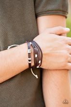 Load image into Gallery viewer, Solo Quest - Brown - Paparazzi Bracelet
