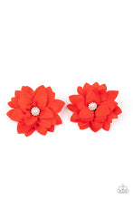 Load image into Gallery viewer, Things That Go BLOOM! - Red - Paparazzi Hair Barrettes
