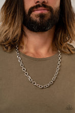 Load image into Gallery viewer, Steel Trap - Silver Necklace - Paparazzi
