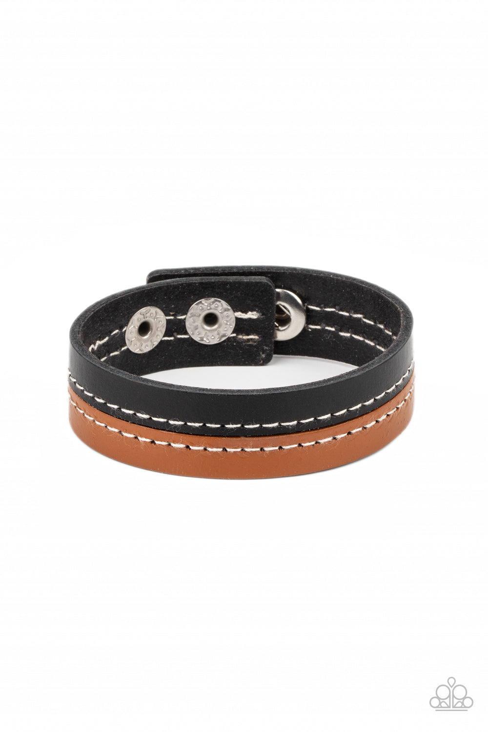 Simply Safari - Black and Tan Bracelet