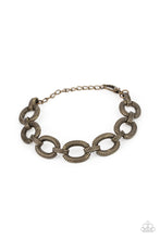 Load image into Gallery viewer, Industrial Amazon - Brass Bracelet
