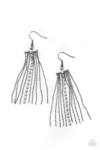 Load image into Gallery viewer, Another Day, Another DRAMA - Black - Paparazzi Earrings
