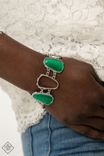 Load image into Gallery viewer, Yacht Club Couture - Green Paparazzi Bracelet
