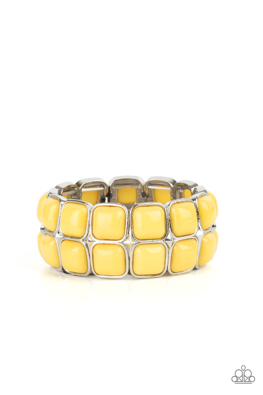 Yellow wrap bracelet on sale paparazzi