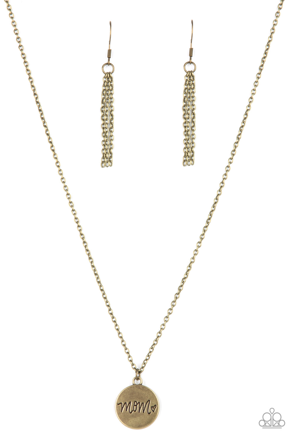 The Cool Mom - Brass Necklace