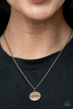 Load image into Gallery viewer, The Cool Mom - Brass Necklace
