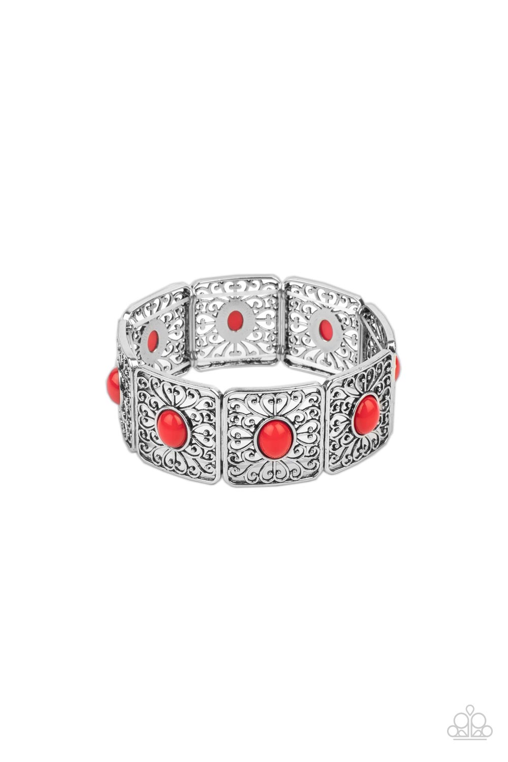 Strategic Sparkle Red Bracelet - Jewelry by Bretta