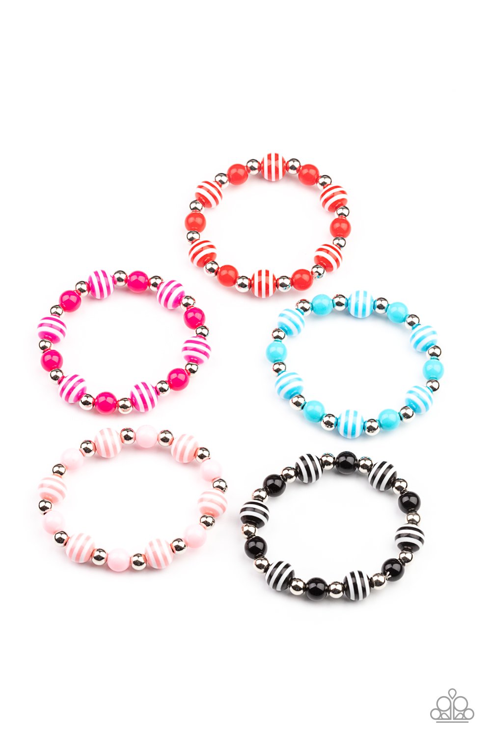 Starlet Shimmer Retro Striped Bracelet Kit♥ Starlet Shimmer Bracelets ♥ Paparazzi ♥