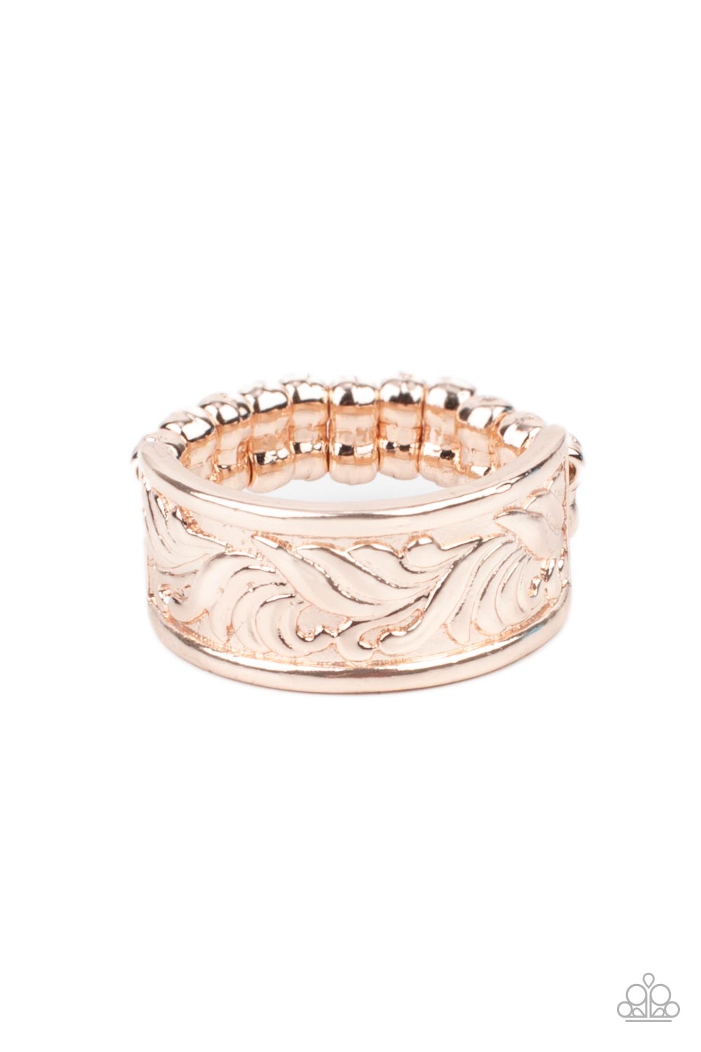 Billowy Bands - Rose Gold