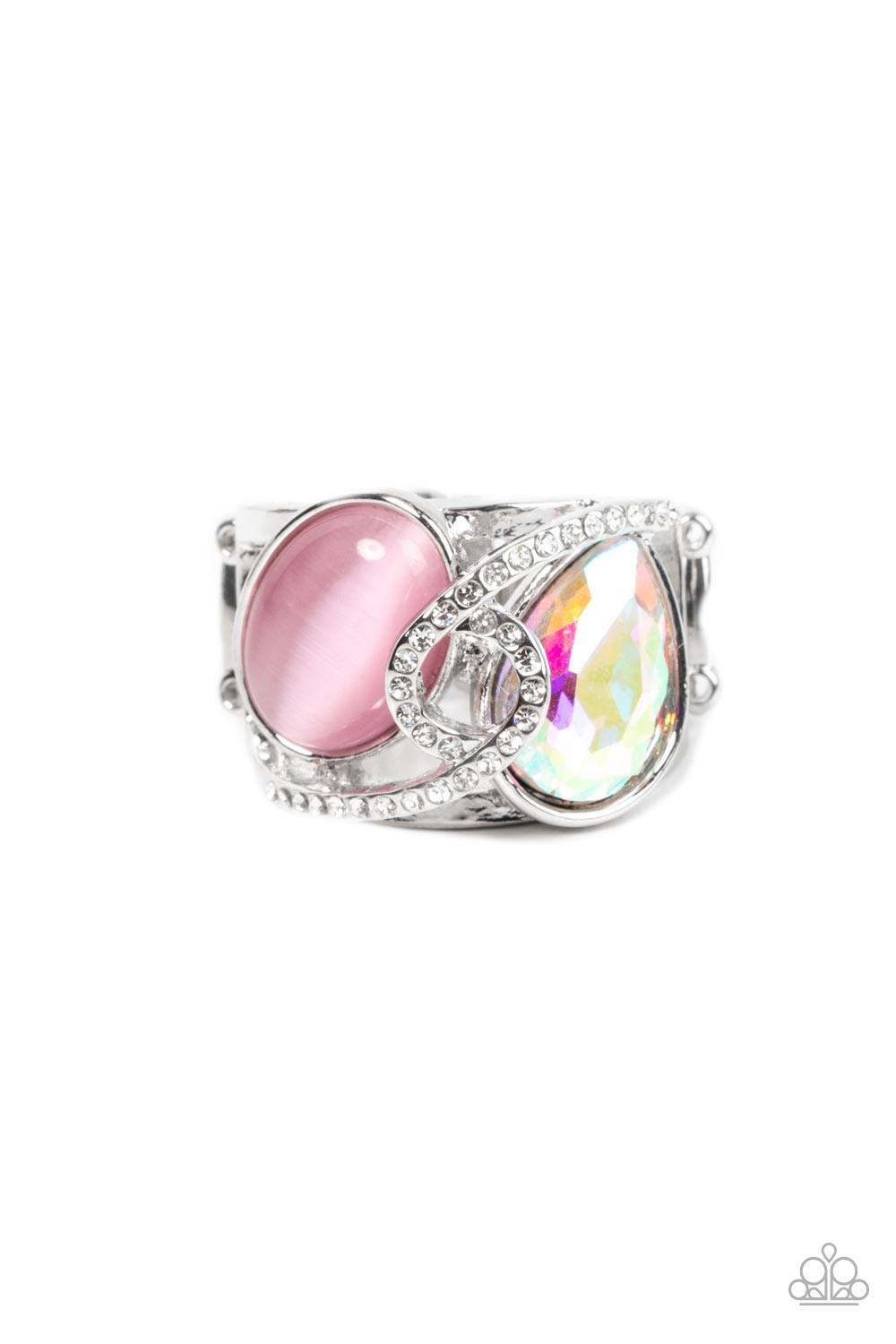 Paparazzi Get The Point - Pink Ring | Glamarous Titi Jewels