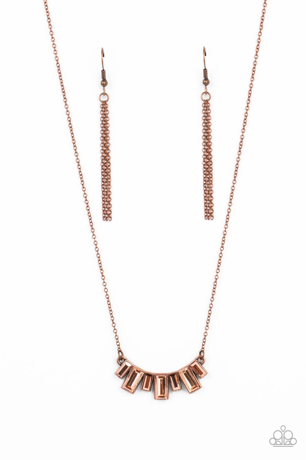 Paparazzi Jewelry Covert Operation - Men’s Copper Necklace Bling by Jessiek