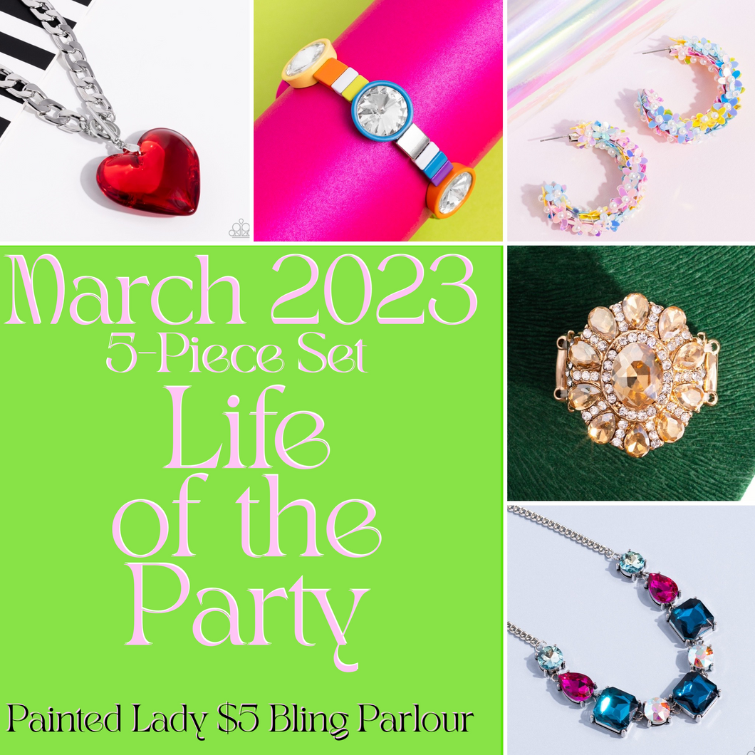 Life of the Party 'Blissentials' 5-Piece SET - March 2023