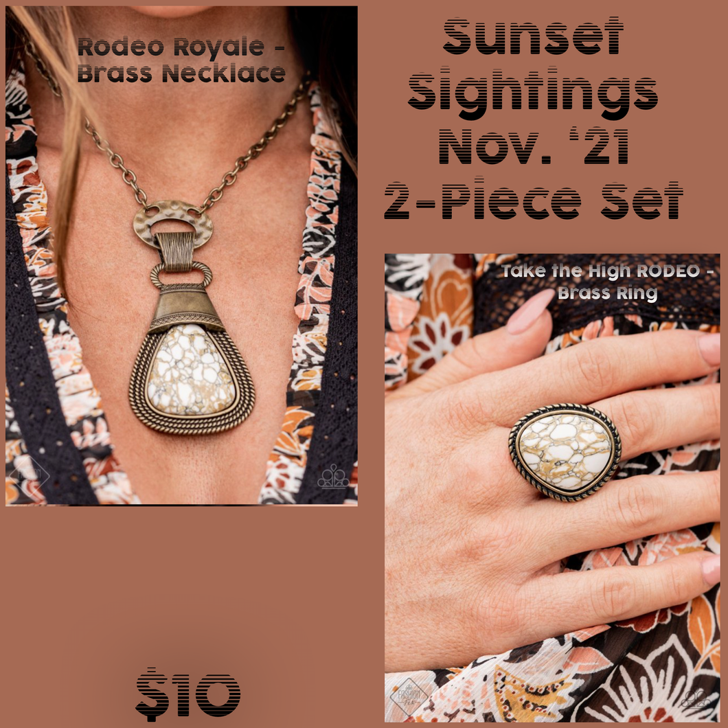 Sunset Sightings 2-Piece SET - Rodeo Royale & Take the High RODEO