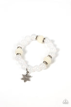 Load image into Gallery viewer, Starlet Shimmer Winter White Snowflake Bracelet ♥ Starlet Shimmer Bracelets ♥
