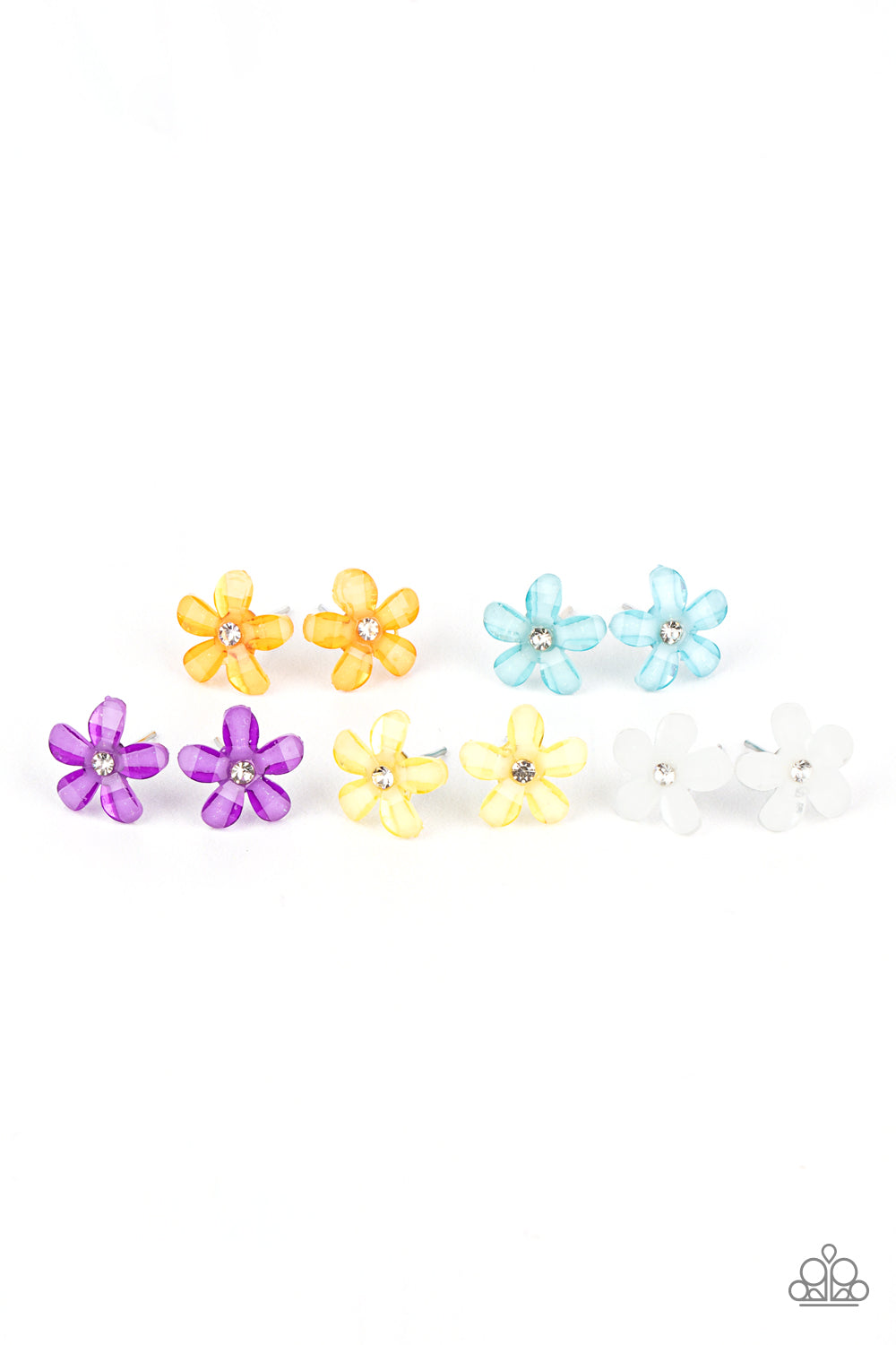 Starlet Shimmer Flower/Bling Earring Pack♥ Starlet Shimmer Earrings♥ Paparazzi ♥