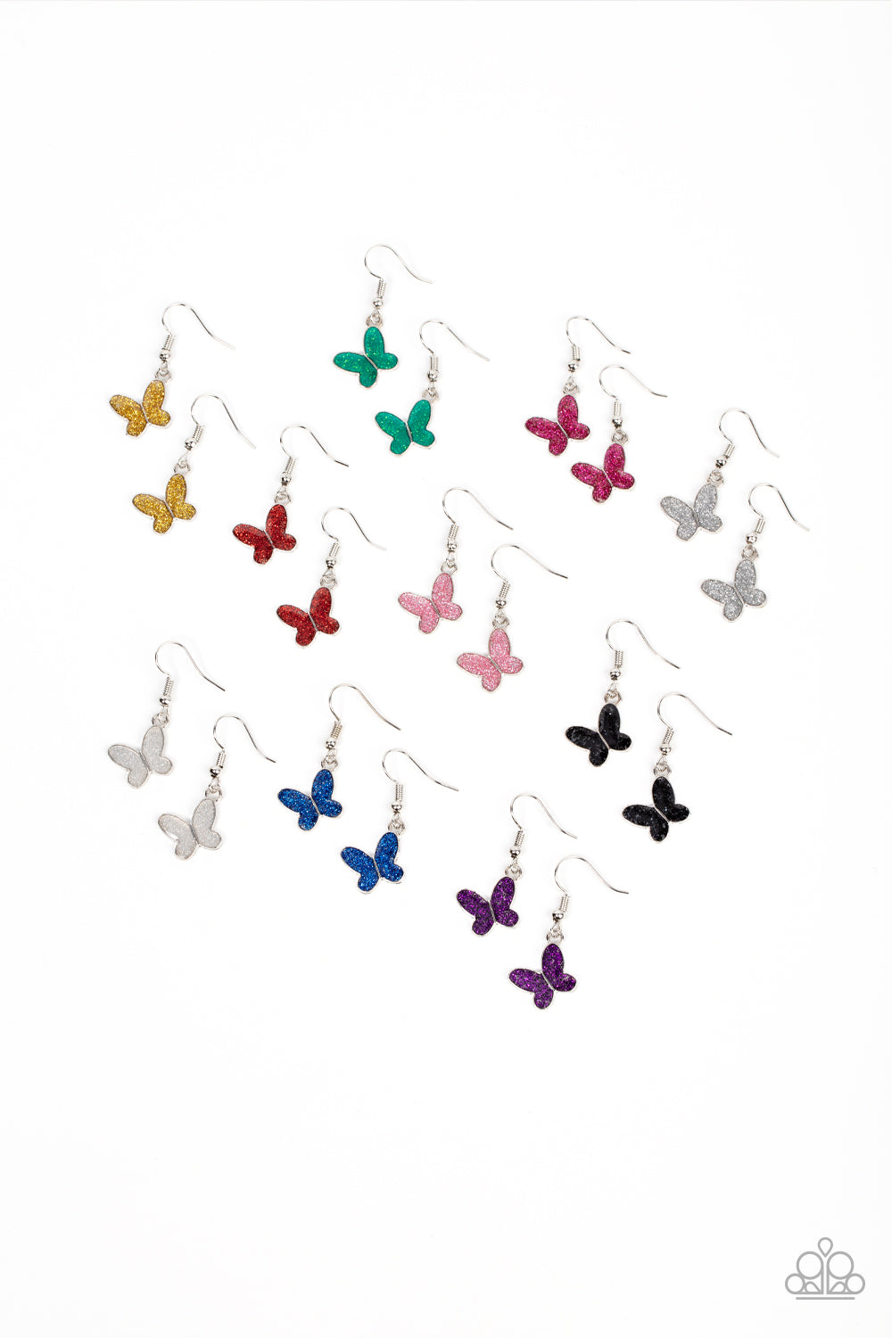 Starlet Shimmer Fluttering Butterfly Earring Pack (RED, WHiTE+BLUE)♥ Starlet Shimmer Earrings♥