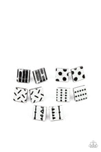 Load image into Gallery viewer, Starlet Shimmer Black &amp; White Earrings Pack of 5♥ Starlet Shimmer Earrings♥ Paparazzi ♥
