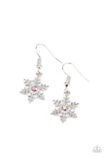Load image into Gallery viewer, Starlet Shimmer Iridescent Snowflake Earrings ♥ Starlet Shimmer Earring Pack ♥
