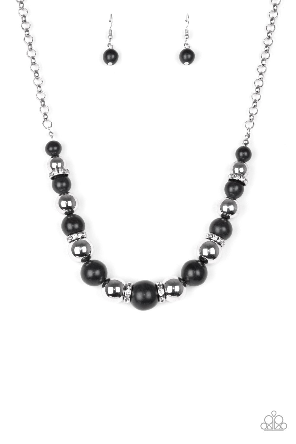 The Ruling Class - Black - Paparazzi Necklace