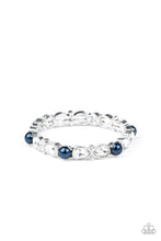 Load image into Gallery viewer, Frosted Finery - Blue Bracelet
